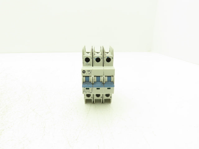 Allen Bradley 1489-A3D030 Circuit Breaker 20A 3 Pole 480Y/277 VAC Ser A Lot of 8