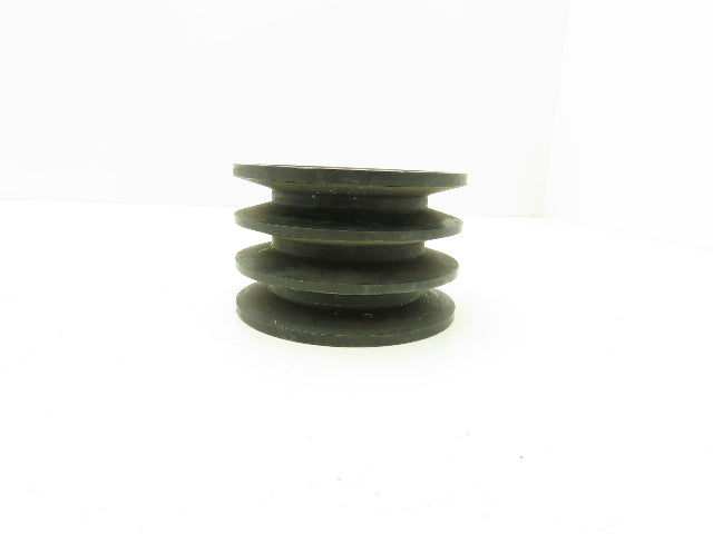 Martin 3B36SH 3 Groove V-Belt Pulley 3.9 OD A,B Belt Section QD Bushed