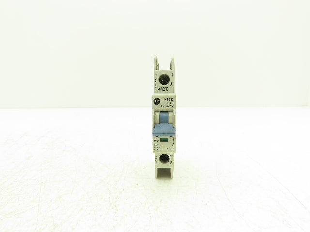 Allen Bradley 1489-D1C020 Circuit Breaker 2A 1 Pole 125 VAC Ser A Lot of 14