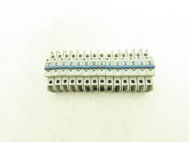 Allen Bradley 1489-D1C020 Circuit Breaker 2A 1 Pole 125 VAC Ser A Lot of 14