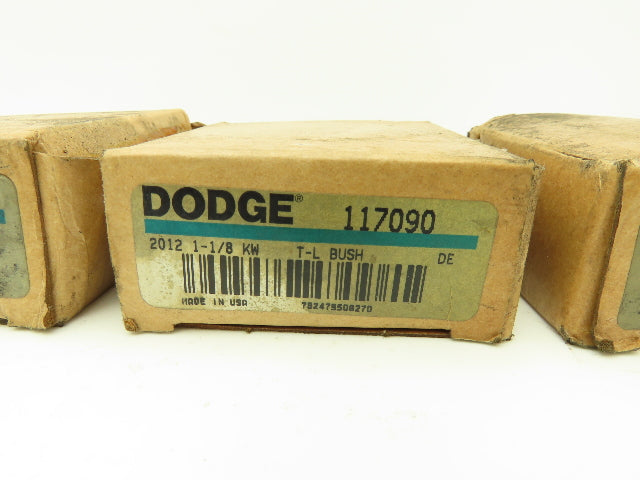 Dodge 2012 1 1/8KW Taper Lock Bushing 1 1/8" Bore 2012 Series Lot Of 7