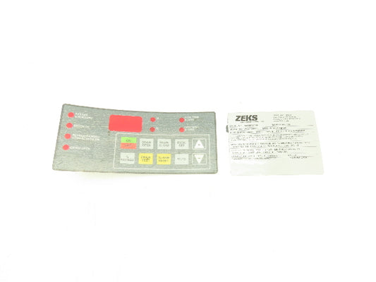 Zeks 681867 Air Dryer Controller Membrane 500HSFA400 Control Panel