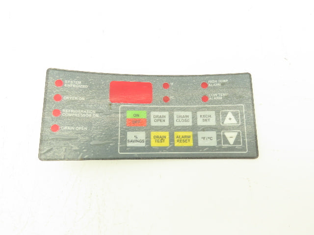 Zeks 681867 Air Dryer Controller Membrane 500HSFA400 Control Panel