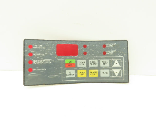 Zeks 681867 Air Dryer Controller Membrane 500HSFA400 Control Panel