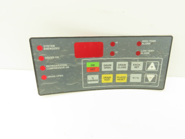 Zeks 681867 Air Dryer Controller Membrane 500HSFA400 Control Panel