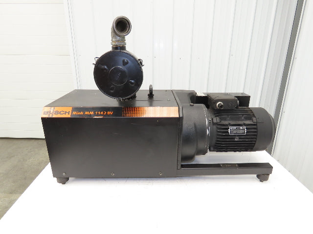 Busch Mink MM 1142BV Rotary Dry Claw Vacuum Pump 103cfm 4.8kw 230/460V 3PH