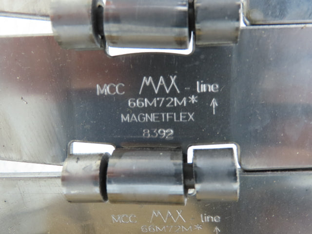 MCC 66M72M 7.5" Magnetflex Max-Line Stainless TableTop Flex Conveyor Chain 10'