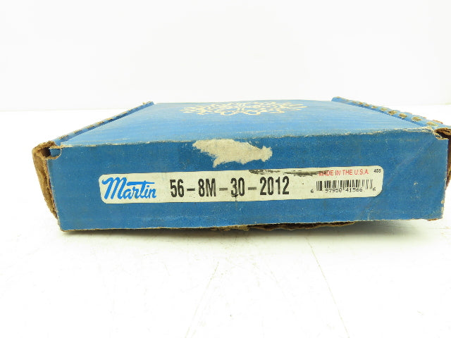 Martin 56-8M-30-2012 Belt Sprocket 8mm Pitch 30mm Width 56 Teeth Bushed 2012
