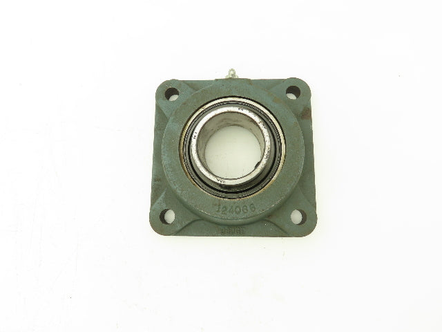 Dodge 124066 Flange Mount Bearing 2" Bore 4 Bolt Set Screw Locking Cast Iron