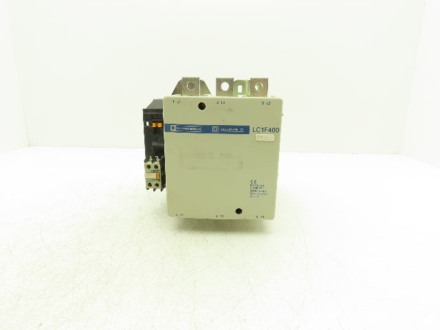 Telemecanique LC1 F400 Motor Starter Contactor 300Hp 600VAC 3 Pole 110V Coil