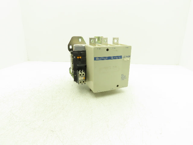 Telemecanique LC1 F400 Motor Starter Contactor 300Hp 600VAC 3 Pole 110V Coil