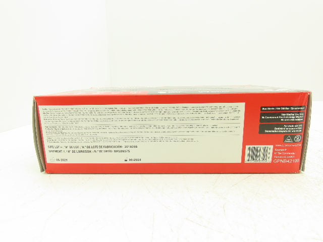 Ammex Gloveworks Small Black Nitrile Gloves Textured Non-Med 100ct Case of 900