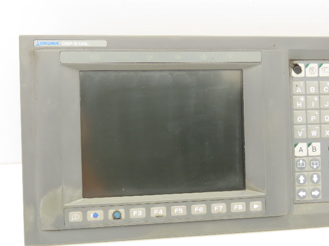 Okuma OSP-E100L Operator Control Panel PNL-E10I Monitor Assy LU-25 CNC Lathe