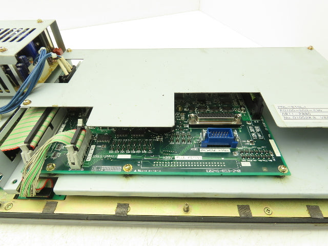 Okuma OSP-E100L Operator Control Panel PNL-E10LJ Monitor Assy LU-25 CNC Lathe