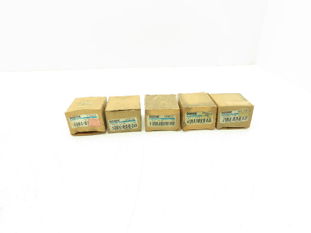 Dodge 1215X1 1/4KW Taper Lock Bushing 1 1/4" Bore Lot of 5