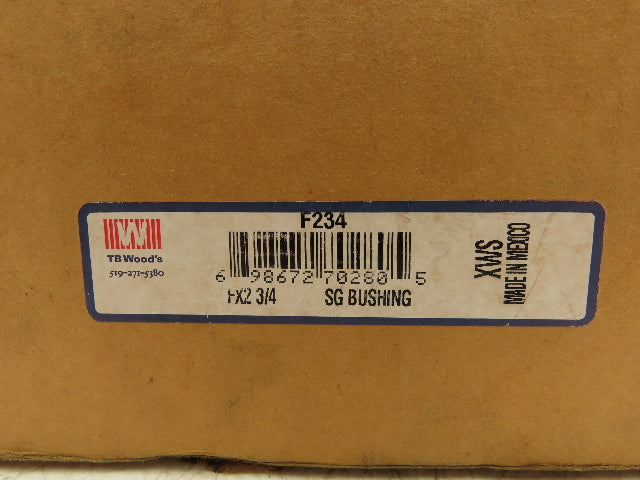 Woods Woods Fx234 QD Tapered Bushing 2 3/4" Bore