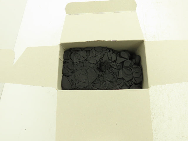 MCR Nitrishield Stealth Medium Black Nitrile Gloves 4 Mil 100ct Lot of 10