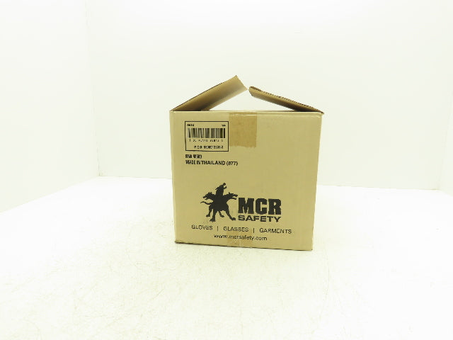 MCR Nitrishield Stealth Medium Black Nitrile Gloves 4 Mil 100ct Lot of 10