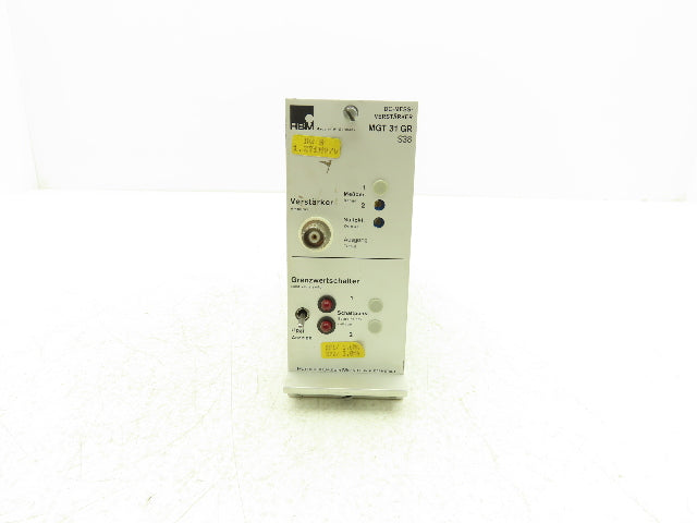 Hottinger Baldwin Messtechnik MGT 31 GR S38 HBM DC Measurement Amplifier Card
