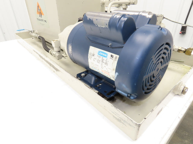 Tec Hackett F-2175-B Hydraulic Power Unit 10 Gallon 1.5GPM 3000PSI 1.5Hp 120V