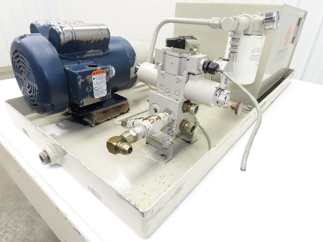 Tec Hackett F-2175-B Hydraulic Power Unit 10 Gallon 1.5GPM 3000PSI 1.5Hp 120V