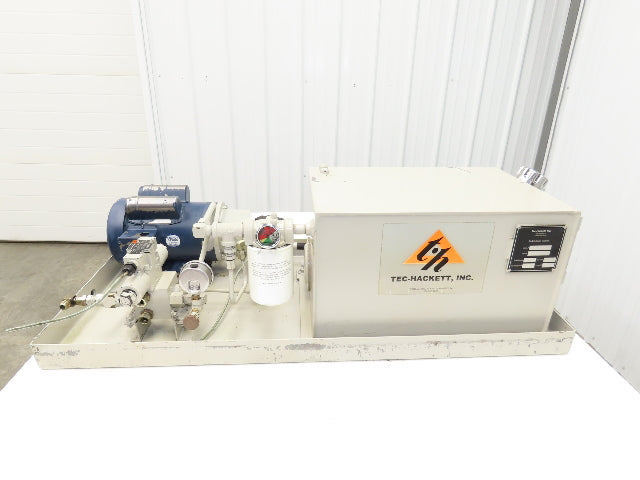 Tec Hackett F-2175-B Hydraulic Power Unit 10 Gallon 1.5GPM 3000PSI 1.5Hp 120V