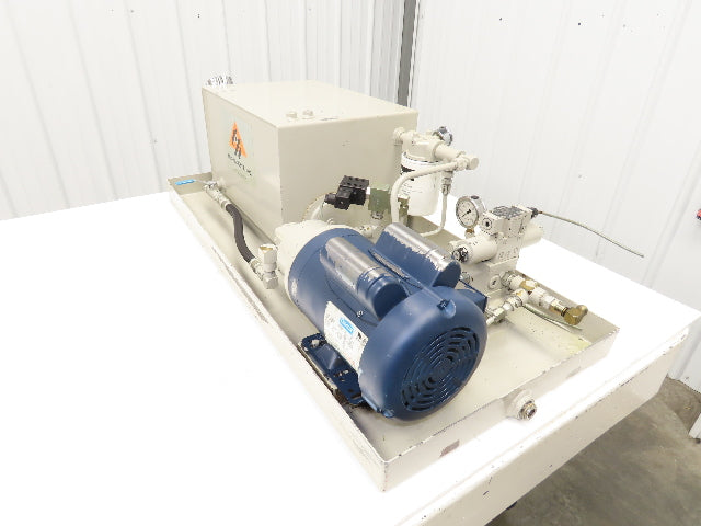 Tec Hackett F-2175-B Hydraulic Power Unit 10 Gallon 1.5GPM 3000PSI 1.5Hp 120V