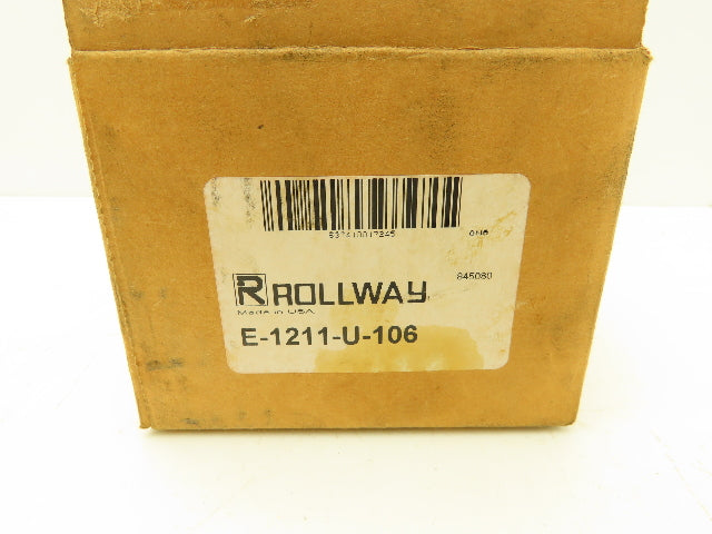 Rollway 1211-U-106 Roller Bearing W Race 55mm-ID x 100mm-OD Inner-53mm-W