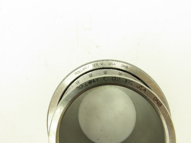 Rollway 1211-U-106 Roller Bearing W Race 55mm-ID x 100mm-OD Inner-53mm-W