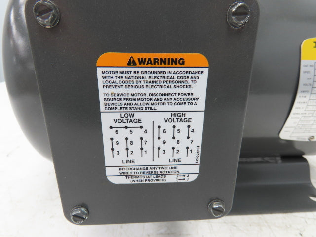 Baldor M3615T Electric AC Motor 5Hp 1725rpm 230/460VAC 3Ph 184T TEFC