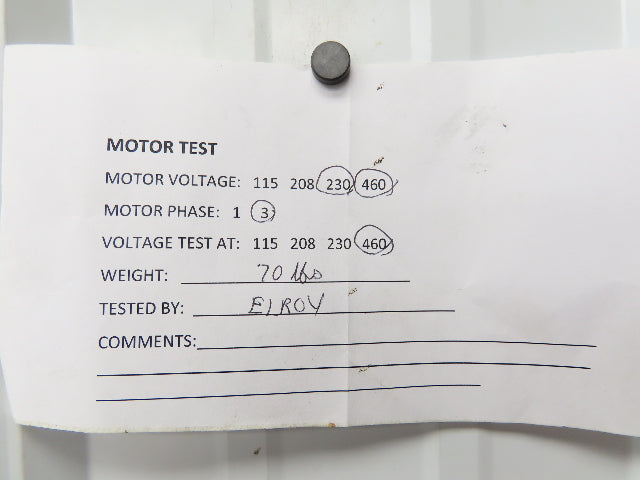 Baldor CEM3611T AC Electric Motor Super E 3Hp 1760rpm 230/460VAC 3Ph 182TC TEFC
