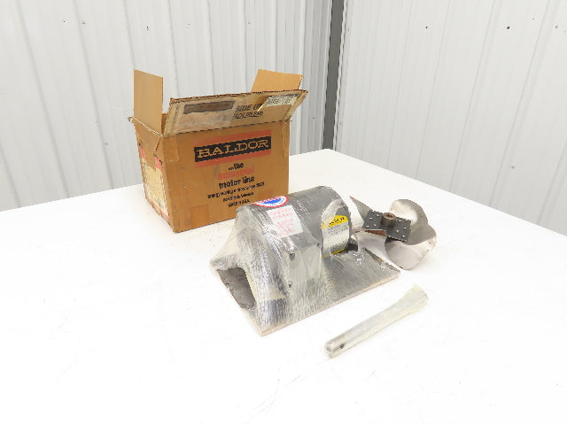 Baldor M3104 AC Electric Fan Motor 0.33Hp 1725rpm 230/460VAC 3Ph 56C 34F06-884