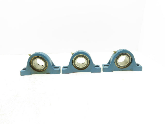 MB Mfg C25 2 Pillow Block Bearing 2" Bore 2-Bolt Mount Lot Of 3