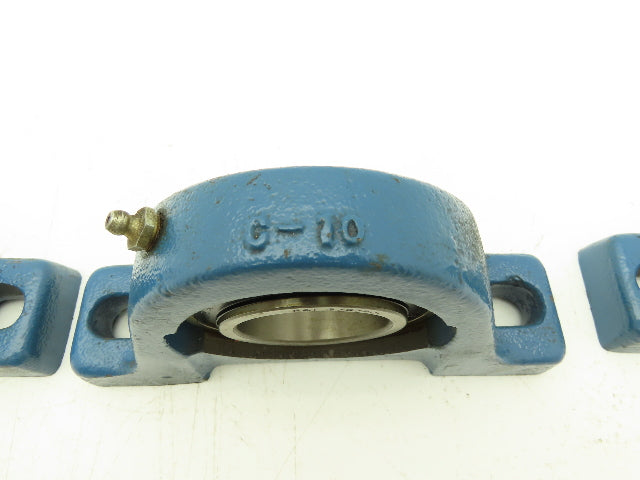 MB Mfg C25 2 Pillow Block Bearing 2" Bore 2-Bolt Mount Lot Of 3