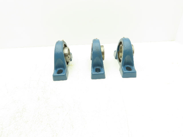 MB Mfg C25 2 Pillow Block Bearing 2" Bore 2-Bolt Mount Lot Of 3