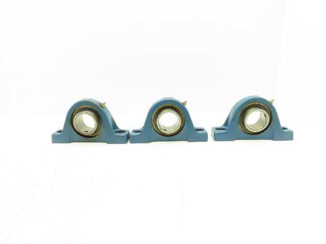 MB Mfg C25 2 Pillow Block Bearing 2" Bore 2-Bolt Mount Lot Of 3