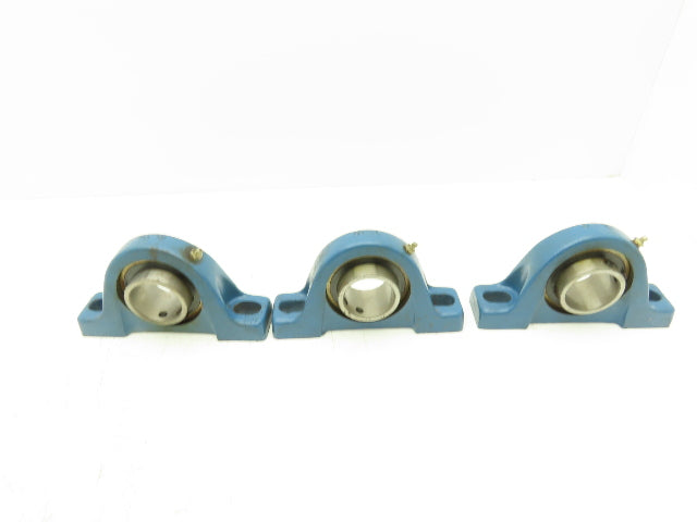 MB Mfg C25 2 Pillow Block Bearing 2" Bore 2-Bolt Mount Lot Of 3