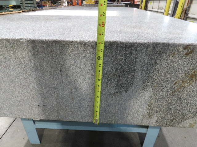Rock of Ages Granite Surface Inspection Plate Table 96x48x14" Grade B Type 8x4'