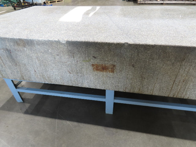 Rock of Ages Granite Surface Inspection Plate Table 96x48x14" Grade B Type 8x4'