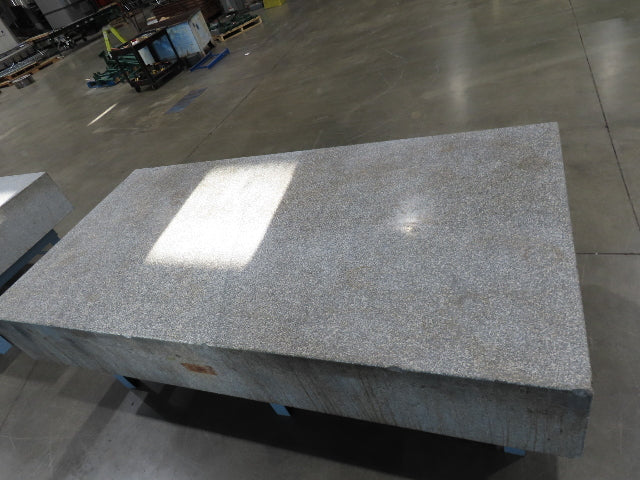 Rock of Ages Granite Surface Inspection Plate Table 96x48x14" Grade B Type 8x4'