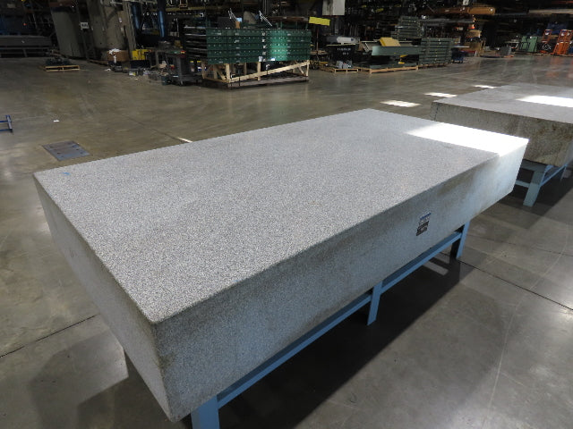 Rock of Ages Granite Surface Inspection Plate Table 96x48x14" Grade B Type 8x4'