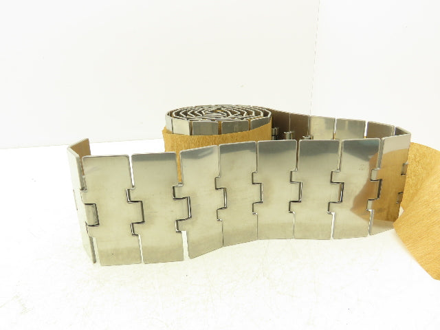 MCC 60S40M 4" Stainless Steel TableTop Straight Conveyor Chain 10' SSC 812-K400