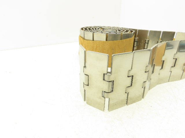 MCC 60S40M 4" Stainless Steel TableTop Straight Conveyor Chain 10' SSC 812-K400