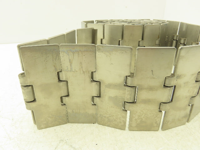 Rexnord SS815-K400 4" Stainless Steel TableTop Straight Conveyor Chain 7' 4"
