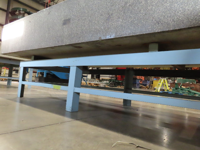 Rock of Ages Granite Surface Inspection Plate Table 96x48x14" Grade B Type 8x4'