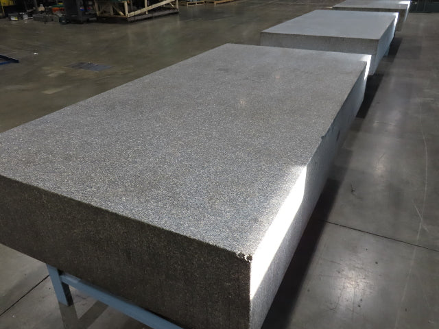 Rock of Ages Granite Surface Inspection Plate Table 96x48x14" Grade B Type 8x4'