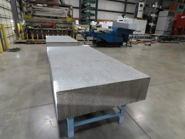 Rock of Ages Granite Surface Inspection Plate Table 96x48x14" Grade B Type 8x4'