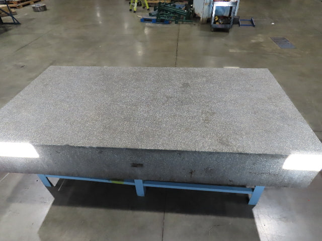 Rock of Ages Granite Surface Inspection Plate Table 96x48x14" Grade B Type 8x4'