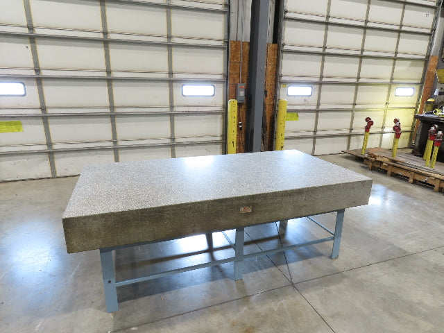 Challenge Granite Surface Inspection Plate 96x48x10" Table Grade B Type 8x4'