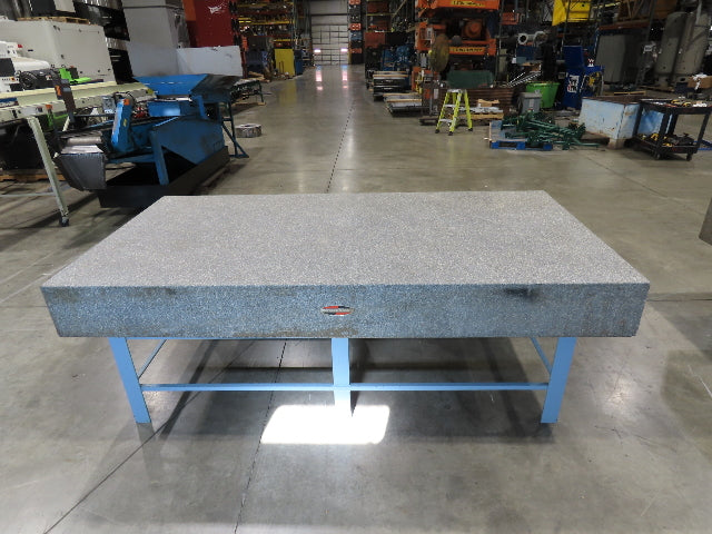 Challenge Granite Surface Inspection Plate 96x48x10" Table Grade B Type 8x4'